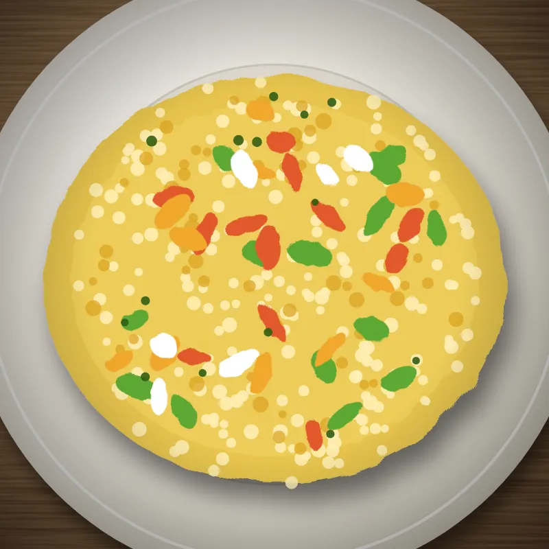 Arroz con verduras